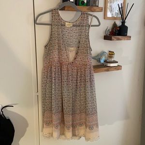 Anthropologie floral dress
